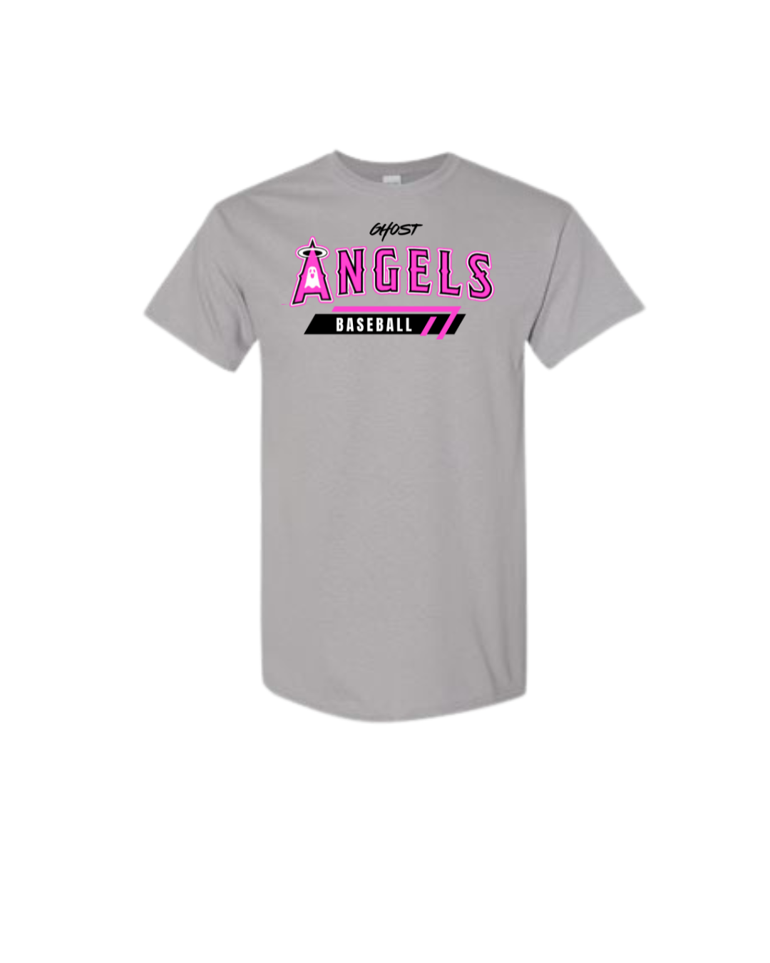 Ghost Angels Baseball Tee