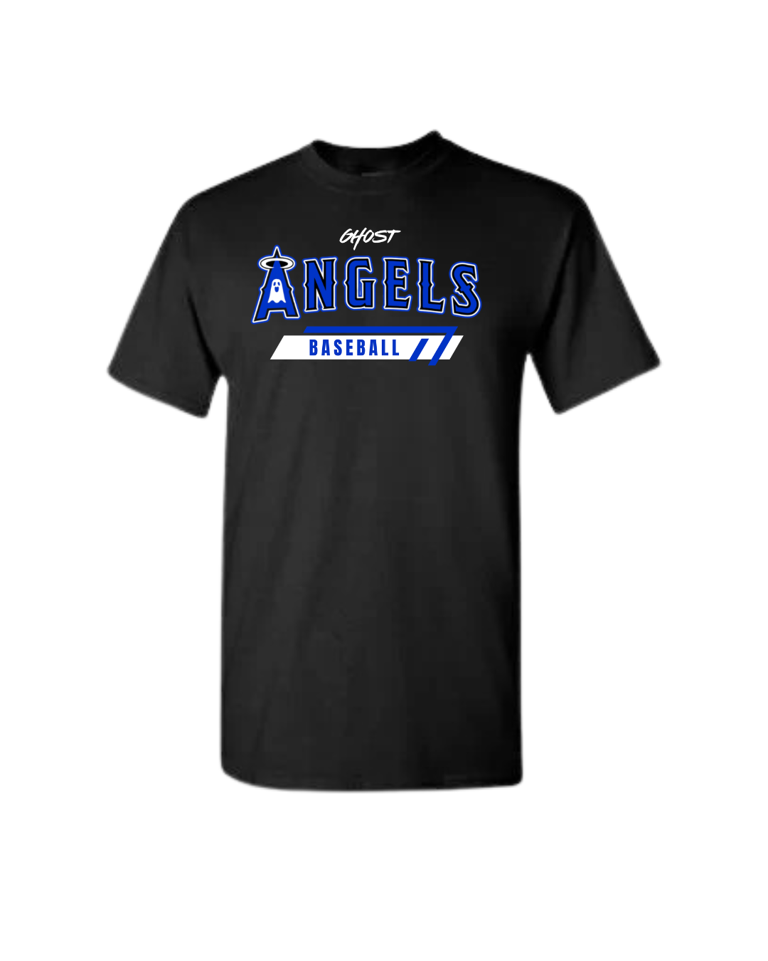 Ghost Angels Baseball Tee